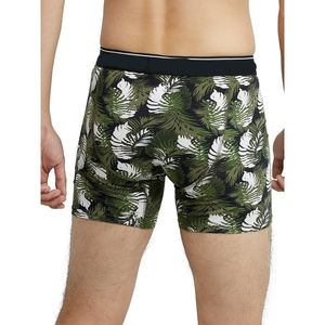 คุณภาพระดับพรีเมียมแฟชั่นนักมวยพิมพ์แบบกําหนดเอง & กางเกงบ็อกเซอร์ชาย Mid Rise พิมพ์ลายแบบกําหนดเองราคาต่ําจากบังคลาเทศ - Product Image 2