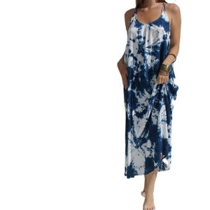 เดรสแม็กซี่ลายดอกไม้สำหรับผู้หญิงเดรสแขนยาวทรงหลวมสไตล์ลำลองสำหรับฤดูใบไม้ร่วงฤดูหนาว2024ตามสั่ง - Product Image 2