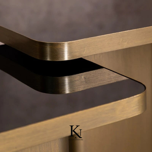 Precio de fábrica, muebles de sala de estar, fácil de limpiar, mesa de decoración de sala de estar de madera Industrial moderna, mesa de té - Product Image 4