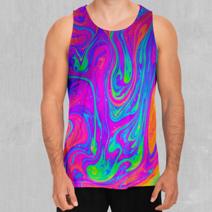 Fait sur commande vente chaude débardeurs Dye Sublimation partout impression hommes débardeurs pour l'été porter Fitness Gym débardeur pour les hommes - Product Image 1