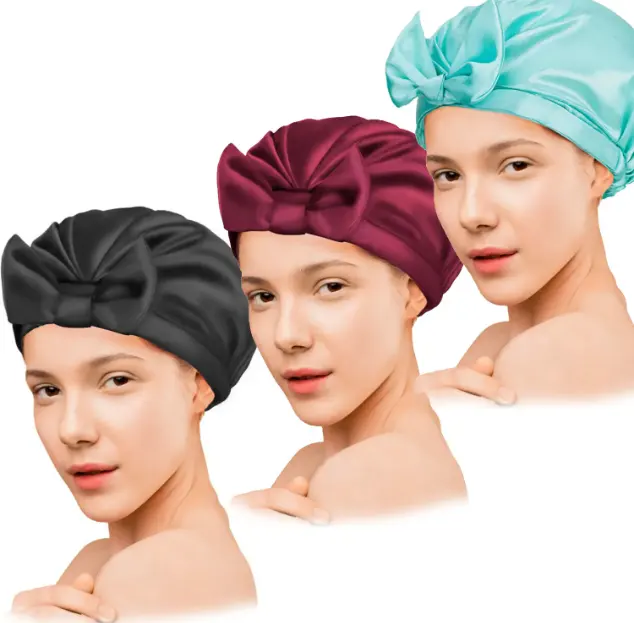 Preiswerter Duschmantel transparente Haarbedeckung Einweg-Duschmützen