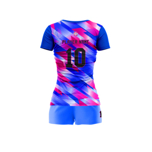 Uniforme de voleibol para mujer, jersey transpirable, pantalones cortos elásticos, ligeros y cómodos - Product Image 2
