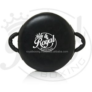 แผ่นต่อยมวยแบบคู่ทำจากหนังวัวแท้ MMA PU MMA - Product Image 2