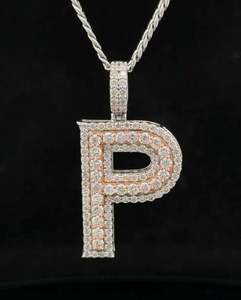 Iced Out Round Cut Moissanite Diamond Pendant Hip Hop Style Pendant Regalo de boda para hombres 925 Sterling Silver - Product Image 4