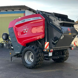 Mini máquina empacadora de paja de heno multiusos de alta calidad, empacadora de hierba a base de tractor, garantía de 3 años con núcleo de motor - Product Image 1