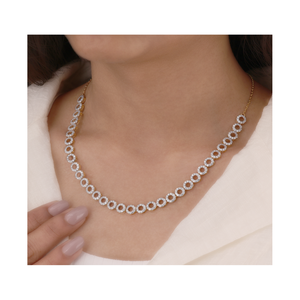 Collar con Colgante Circular Brillante, Joyería Moderna y Elegante para Mujer al Mejor Precio - Product Image 3