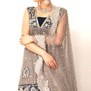 Festival Party Wear Designer Salwar Kameez Dupatta Robe Prêt à Porter Broderie Travaillé Pakistanais Spécial Vente Chaude - Product Image 4