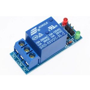 โมดูลรีเลย์ 5V 1 ช่องสัญญาณ ควบคุม TTL ด้วยสัญญาณระดับต่ำ สำหรับ Arduino - Product Image 1
