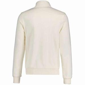 À la mode coupe décontractée personnalisé quart Zip sweat doux polaire col haut à manches longues couleur unie hommes 1/4 Zip Golf pull - Product Image 2