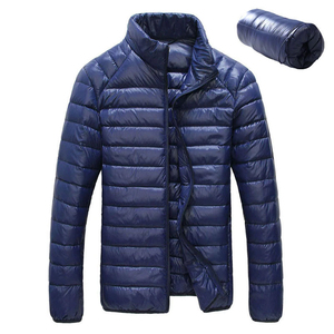 Veste d'hiver 100% duvet de canard blanc portable pour homme 2026 – Manteau décontracté en duvet pour l'extérieur, résistant au froid et à la neige, avec poches - Product Image 1