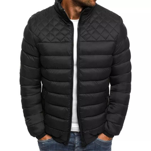 Chaqueta acolchada de uso diario con diseño cómodo, relleno interior cálido, forma exterior suave, resistente al viento y estable para el invierno. - Product Image 2