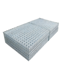 Panneaux de treillis soudés en acier galvanisé Rongbang pour murs en béton armé, maille fine, diamètre 3 mm, tissage simple, treillis robuste