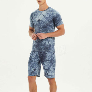 MOQ bajo Conjunto de pantalones cortos de 2 piezas para hombres Moda Conjunto de pantalones cortos de alta calidad Ropa de calle Conjunto de pantalones cortos para hombres - Product Image 3