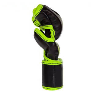 Guantes de MMA de Cuero Premium para Kickboxing y Entrenamiento con Palma Reforzada y Soporte para Muñeca, Diseño Ligero Unisex - Product Image 4