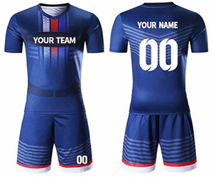 Uniformes de fútbol de poliéster Diseño personalizado Uniformes de fútbol de alta calidad Diseño de sublimación Uniformes de fútbol de entrenamiento - Product Image 5