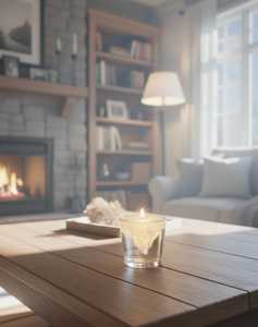 เทียนแบบทำมือเทียนเจลภูเขาน้ำแข็งสุดหรูสำหรับตกแต่งบ้านเทียนแบบทำมือสำหรับเป็นของขวัญ - Product Image 2