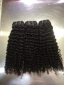 Exportation 100% cheveux vierges machine à donneur unique double trame avec processus à la vapeur boucles extension de cheveux bouclés crépus sur les prix de gros - Product Image 6