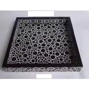 Plateau de service à forte demande pour la maison et l'hôtel Plateau fait main de qualité supérieure avec vadrouille Parfait pour le rangement dans la cuisine avec un style élégant - Product Image 1