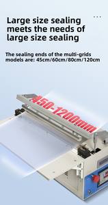 R-PACK sigillante e taglierina in acciaio inossidabile per uso domestico e commerciale - Product Image 4