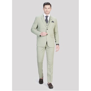 ชุดสูทผู้ชายสีเขียวพิสตาคลาสสิกคุณภาพเยี่ยม 5 ชิ้น สำหรับงานแต่งงาน งานองค์กร และงานปาร์ตี้ มีจำหน่ายในราคาที่ดีที่สุด - Product Image 1
