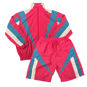 2026 New Customization OEM Men's Nylon Windbreaker Sets Spring High Quality Two Pieces Windbreaker Sets by Manufacturer - Product Image 1