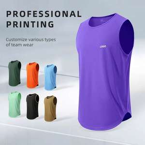 Débardeur en maille respirante pour homme Vêtements de sport légers à séchage rapide Gym Running Fitness Workout Vêtements de sport légers - Product Image 6