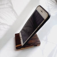 Dudukan Ponsel Kayu Alami, Dudukan Telepon untuk Ponsel Pintar iPhone Pabrikan Profesional Multifungsi