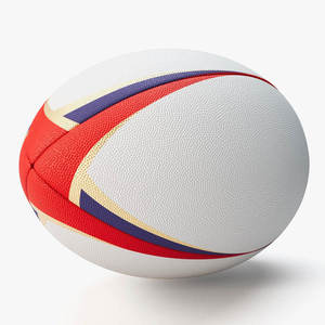 Ballon de rugby fabriqué au Pakistan, ballon de rugby de qualité supérieure, prix de gros, ballon de rugby de couleur personnalisée - Product Image 2