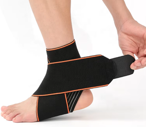 Soporte de <span class=keywords><strong>Tobillo</strong></span> Elástico de Nylon con Tejido 3D, Protección Integral <span class=keywords><strong>para</strong></span> Recuperación de Lesiones por Correr y Trotar, Unisex - Product Image 6