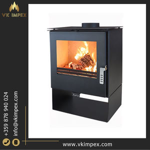 Chimeneas de leña de acero para interiores de alta calidad de 7,5 kW Diseño moderno 7,5 kW Eficiencia térmica nominal Independiente competitiva - Product Image 2