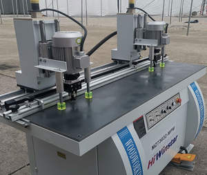 Machine de perçage de charnières à double tête, machine de perçage automatique verticale pour charnières de panneaux, machine à charnières pour portes d'armoires - Product Image 2