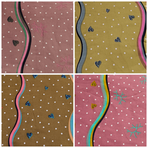 Chrysanta ชุดเดรสลำลองยาวคลุมเข่าน่ารักสุดๆมีแขนระบายและกระดุมตกแต่ง - Product Image 6