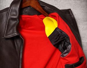 เสื้อแจ็คเก็ตบอมเบอร์ผู้ชาย ผ้าขนสัตว์/โพลีเอสเตอร์ พิมพ์ลายตามสั่ง คุณภาพพรีเมียม กันลม แห้งเร็ว บริการ OEM ผ้าถักไร้รอยต่ออย่างดี - Product Image 3