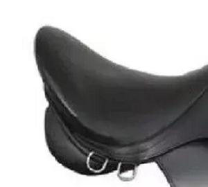 Selle de cheval en cuir véritable de haute qualité en gros du fabricant anglais Drum Dyed Dressage Brown Origin Horse Equipment - Product Image 4
