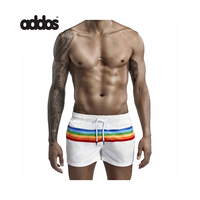 Shorts de course pour hommes, séchage rapide, respirants, écologiques, en spandex/polyester, double couche, fermeture à cordon, noir, personnalisable