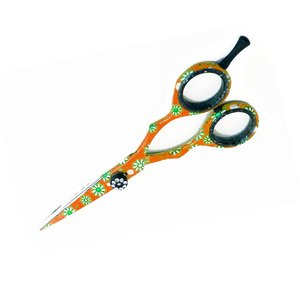 Meilleurs ciseaux de coupe de cheveux avec repose-doigt et vis fantaisie Ciseaux de coiffure professionnels en acier inoxydable revêtu de papier - Product Image 6