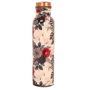 Designer Printed Metal <b>Water</b> <b>Bottle</b> Reusable Lightweight <b>Leak</b> Resistant Drinking <b>Bottle</b> <b>for</b> Travel <b>School</b> Office - Product Image 4