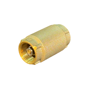 วาล์วตรวจสอบทางเข้าแบบทองเหลืองสำหรับระบบน้ำอุณหภูมิสูง ไฮดรอลิกสำหรับการใช้งานทั่วไป ทองเหลืองตีขึ้นรูป - Product Image 3