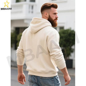 Pull à capuche en polaire pour hommes, manches longues, fermeture éclair, mode. - Product Image 4