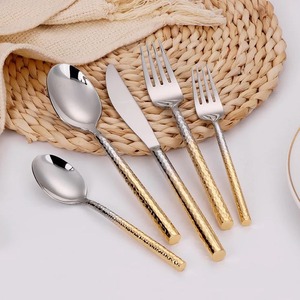 Elegante juego de cubiertos de metal con acabado brillante de espejo para mesa de comedor contemporánea y Decoración elegante del hogar - Product Image 5
