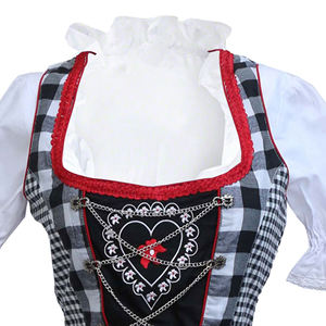 2025 dernière arrivée Unique Dirndl robe tenue allemande Oktoberfest bavarois Drindl-femmes élégantes Dirndl - Product Image 4