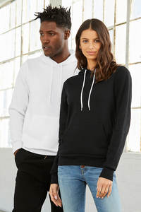 BC3719 - Bella + toile unisexe éponge polaire à capuche hommes polaire à capuche personnalisé Bundle 3719 personnalisé unisexe brodé Logo à capuche - Product Image 5