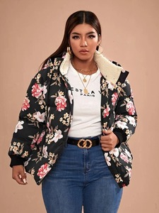 เสื้อแจ็คเก็ตพัฟเฟอร์ผู้หญิงแบบใหม่สำหรับฤดูหนาว สีพื้น สวมใส่สบาย อุ่น กันลม ระบายอากาศได้ดี มีฮู้ด หนา สไตล์สตรีทแวร์ เทคนิคการทอผ้า - Product Image 5