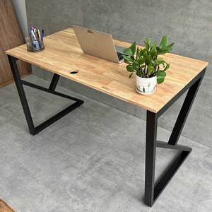 Escritorio Moderno Minimalista KConcept HBKC002 120x60 con Patas de Hierro Ensambladas, Plegable y Automático, Mueble de Oficina para Dormitorio - Product Image 5