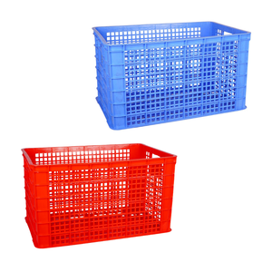 Thùng nhựa 5052 với bánh xe giỏ lưu trữ bằng nhựa với thiết kế lưới bền và lý tưởng cho trái cây, dụng cụ hoặc vật tư văn phòng - Product Image 3