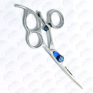 กรรไกรตัดผมสแตนเลสแบบแฮนด์เมดสไตล์ใหม่พร้อมด้ามจับเซรามิกระดับพรีเมียมตัดได้อย่างแม่นยำและมีความทนทาน - Product Image 2