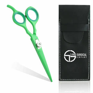 3PRO Ciseaux de coiffure en acier inoxydable de qualité professionnelle Ciseaux de coiffeur à revêtement en poudre Pointes de lame tranchantes pour la beauté - Product Image 2