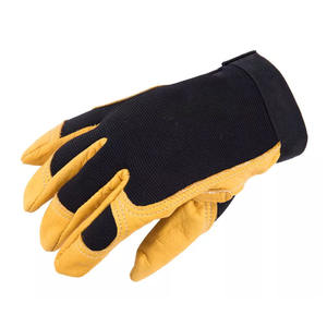 JNM SAFETY Gants de mécanicien à usage intensif 1 paire de gants de travail en cuir synthétique pour les professionnels des feux de circulation - Product Image 4