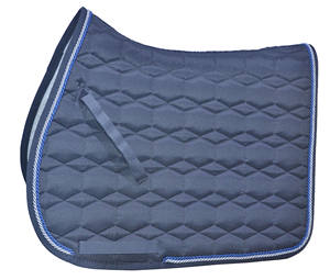 Best Western Tapis de selle de dressage de haute qualité en polycoton doublé de feutre de laine Tissu imprimé pour l'équitation - Product Image 1