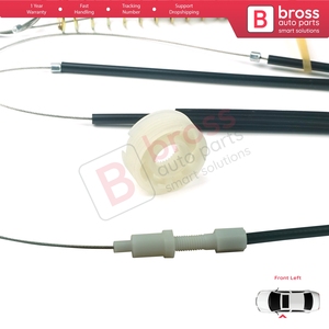 Kit de réparation de lève-vitre gauche BWR5162 pour TT MK1 8N 8N3 8N9 1998-2006 2 portes 8N0837461 - Product Image 5